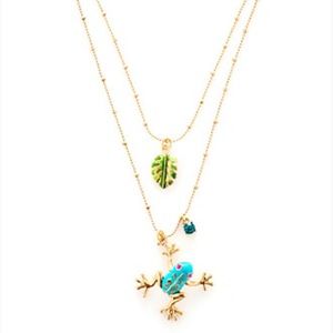 Betsey Johnson necklace and earring set!